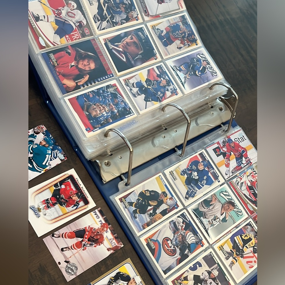 Hockey Trading Card Collection